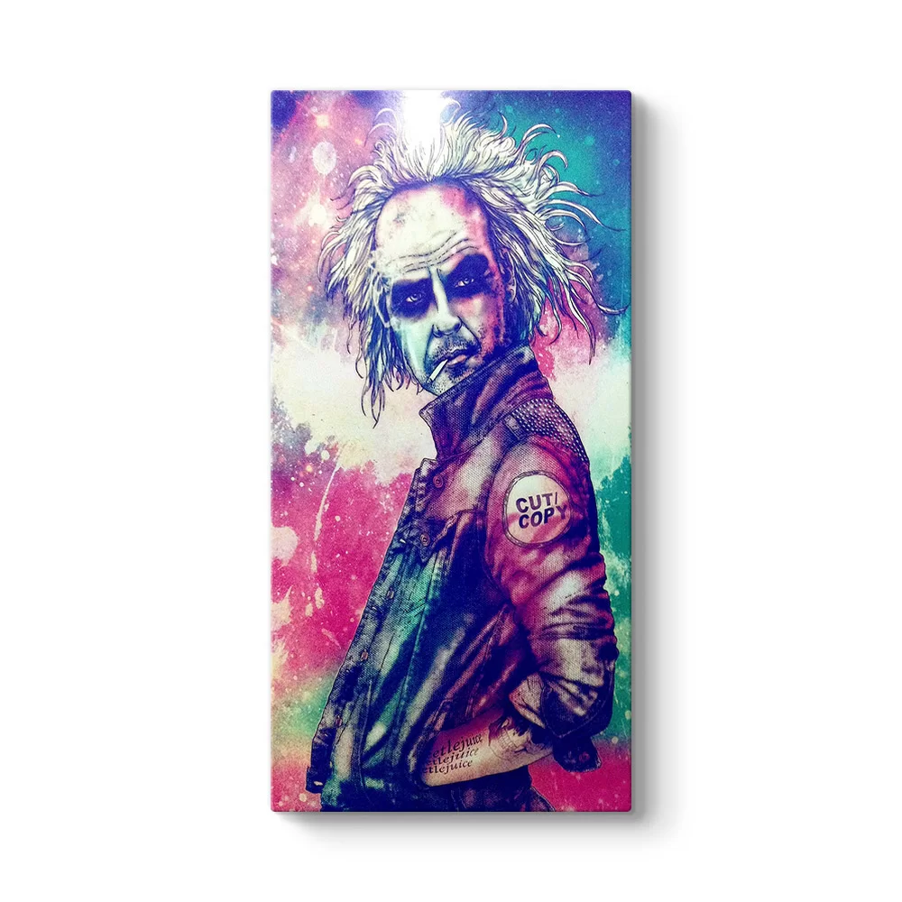 Albert Einstein Popart Tablosu - Model 7